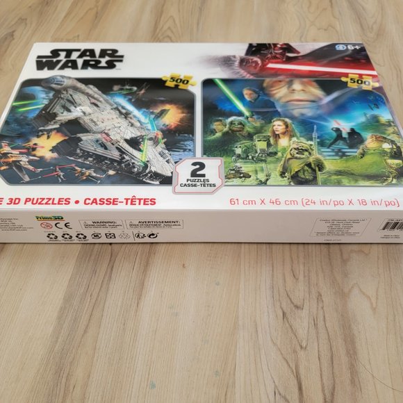 Star Wars Collector Lenticular Puzzles – Dual Pack, brand new in box - Picture 2 of 7